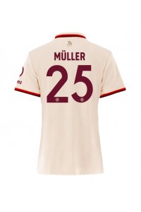 Bayern Munich Thomas Muller #25 Voetbaltruitje 3e tenue Dames 2024-25 Korte Mouw